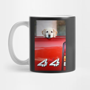 4 X PAW Yellow Labrador Mug